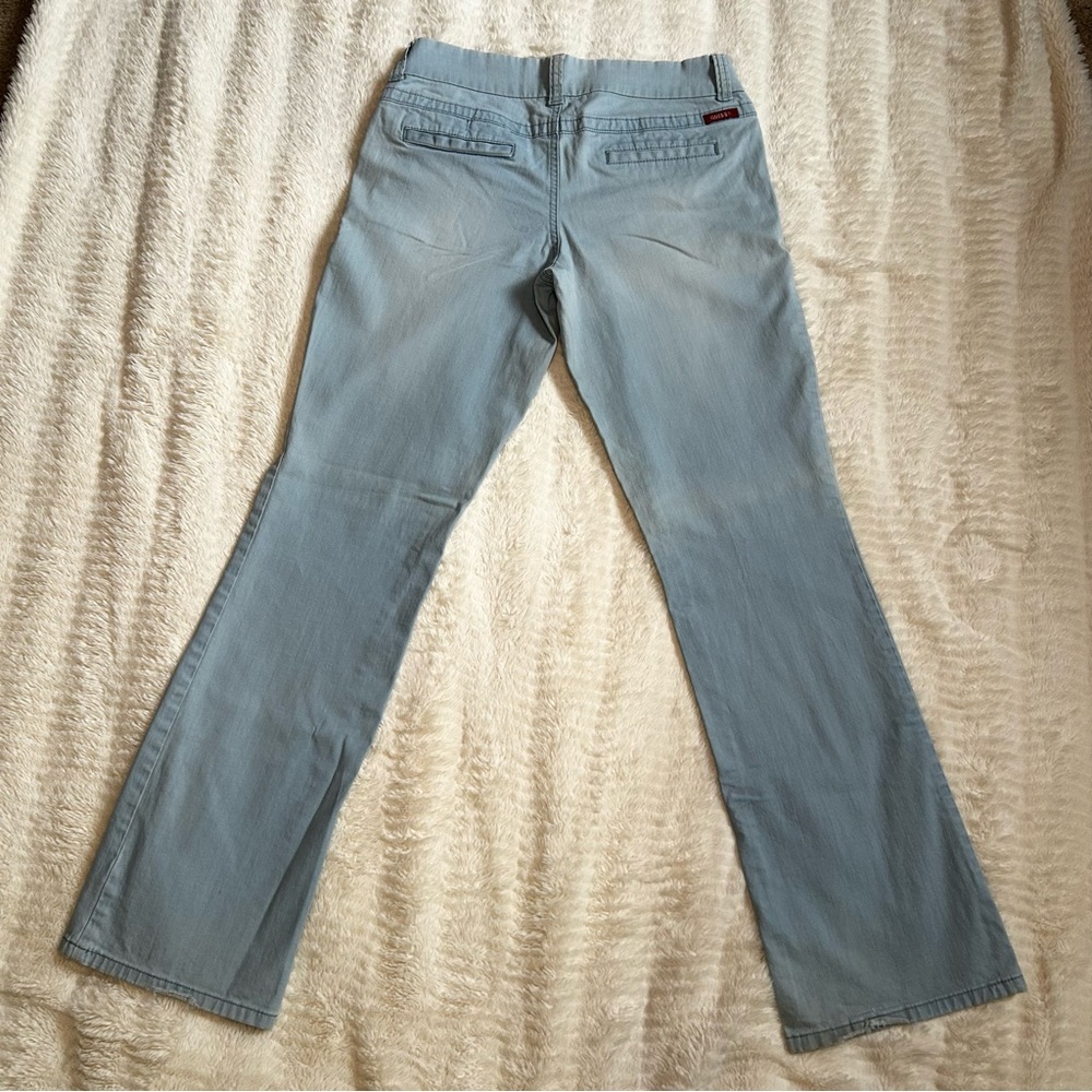 Guess Chino Pants Women’s Light Blue  Slim Straight – Size 29x32 - Picture 10 of 11